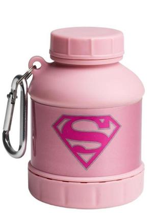 Контейнер smartshake whey2go funnel pillbox 110ml dc supergirl