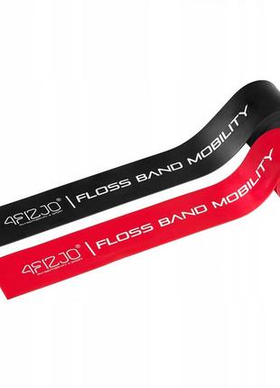 Стрічка еластична для флосингу 4fizjo floss band 208 x 5 см 2 шт 4fj01373 фото