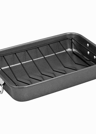 Противень для запекания с решеткой 40*28*7см mh-4439  ish