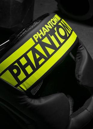 Боксерський шолом phantom apex full face neon one size black/yellow5 фото