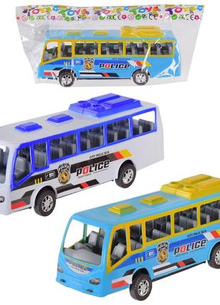 Автобус арт. 6601-2    инерц., 2 цвета, пакет 18*32см 6601-2  ish