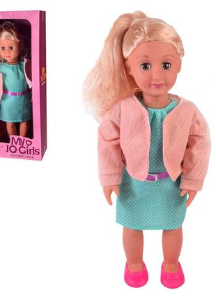 Кукла "a" 2021   мягконабивная, руки- ноги  на шарнирах,  в кор. – 24*12.5*51 см, р-р игрушки – 46 см  2021