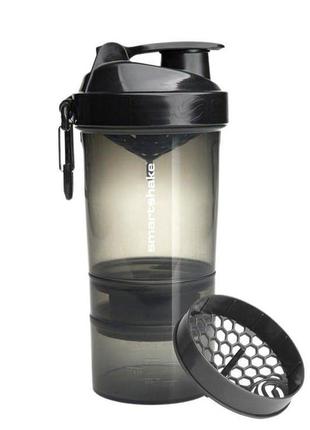 Шейкер спортивний smartshake original2go 600ml dark gray (original)