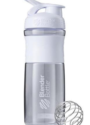 Шейкер спортивний (пляшка) blenderbottle sportmixer 28oz/820ml white (original)