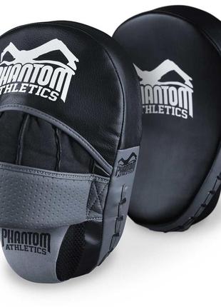 Лапи боксерські phantom high performance black/grey