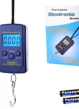 Ваги-кантер електронні господарські до 40 кг portable electronic scale 607l