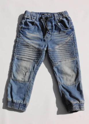 Next. джинсы трикотажные, джоггеры. 92 размер.