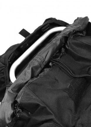 Мужской рюкзак тактический походный рюкзак 70л большой чёрный7 фото