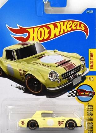 Машинка hot wheels - fairlady 2000 (datsun) - 2017 legends of speed (#022) - dtw94