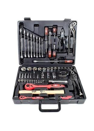 Набор инструмента intertool - 1/4", 1/2" 72 ед. et-6073 10