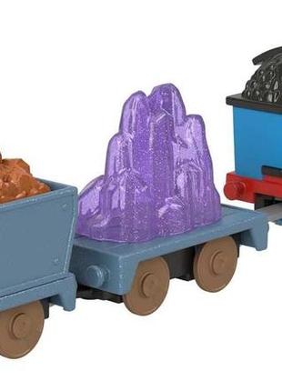 Моторизованный паровозик томас, crystal caves thomas, thomas & friends trackmaster, fisher-price3 фото