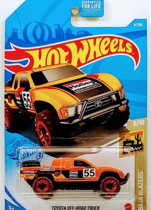 Машинка hot wheels - toyota off-road truck - 2021 baja blazers (#004) - grx70