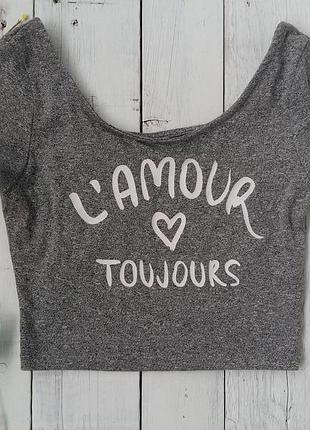 Топик с коротким рукавом  h&m, размер 34,38.