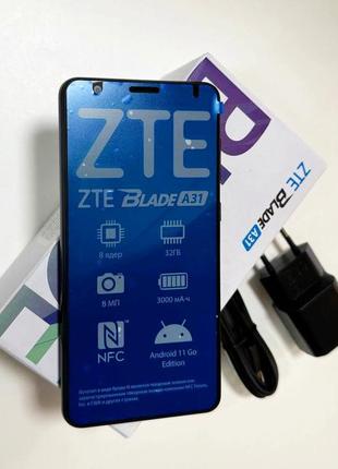 Смартфон zte blade a31 2/32 gb blue4 фото