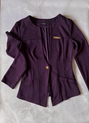Пиджак фиолетовый сиреневый4 фото