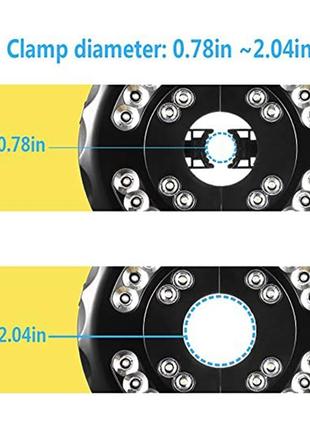 Світлодіодний ліхтар 28 лед для парасольки daimir no14744 фото