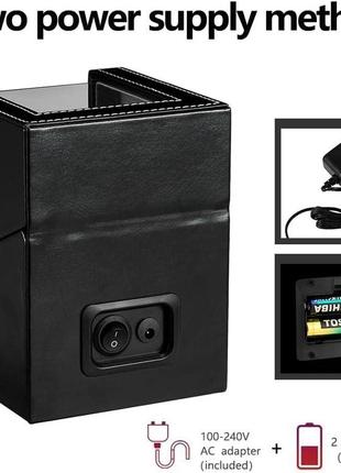 Ротомат ротатор шкатулка для підзаводу та зберігання годинників lingfanstore