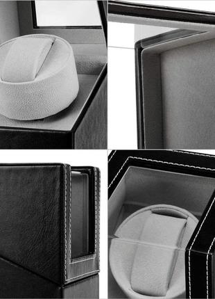 Ротомат ротатор шкатулка для підзаводу та зберігання годинників lingfanstore