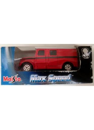 Машинка maisto - armored van - 2002 max speed - 11001-av. оригинал