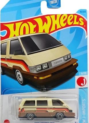 Машинка hot wheels - 1986 toyota van - 2023 j-imports (#095) - hkj15