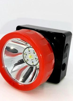 Фонарь шахтерский shanxing sx-006 коногонка фонарик