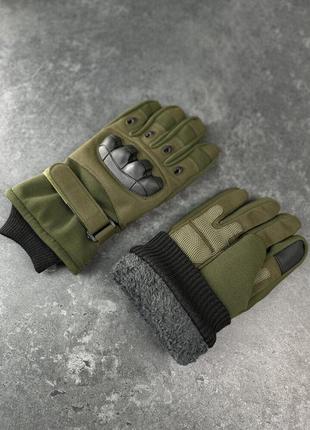 Зимние тактические полнопалые перчатки.