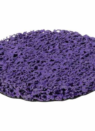 Круг зачисний із нетканого абразиву ø 125 мм на липучці жорсткий