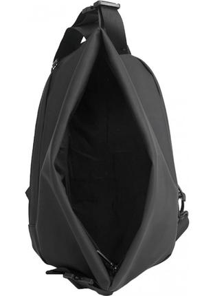 Мужская сумка через плечо нагрудная baellery cross body bag  jxa1808 37*18 см чёрная5 фото