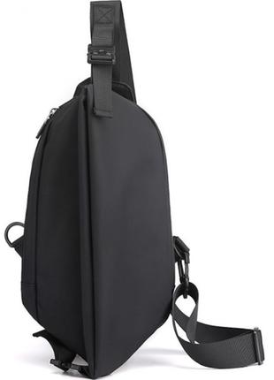 Мужская сумка через плечо нагрудная baellery cross body bag  jxa1808 37*18 см чёрная2 фото