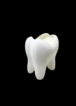 Тримач для зубних щіток у вигляді зуба6 фото