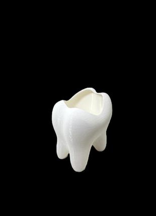 Тримач для зубних щіток у вигляді зуба4 фото