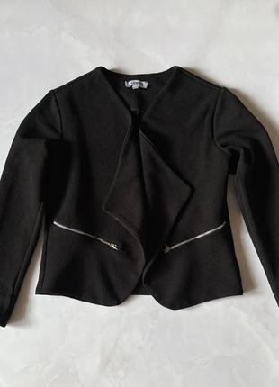 Пиджак кофта черный5 фото