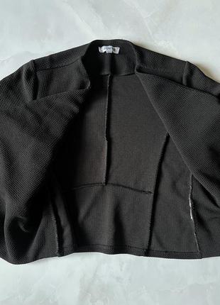 Пиджак кофта черный9 фото