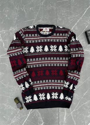 Новорічний светр чоловічий із принтом