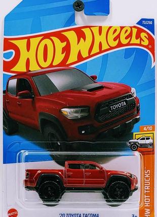 Машинка hot wheels - '20 toyota tacoma - 2022 hot trucks (#072) - hcx56