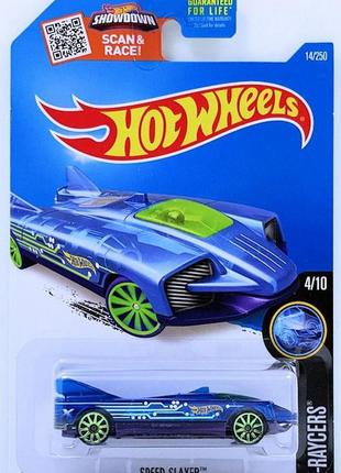Машинка hot wheels - speed slayer - 2016 x-raycers (#014) - dhp46