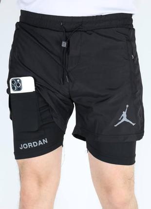 Спортивные шорты мужские jordan1 фото