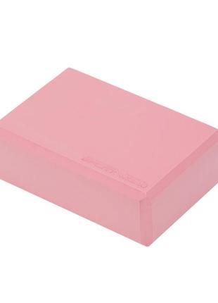 Блок для йоги sportvida eva 23 x 15 x 7.6 см sv-ez0066 pink2 фото