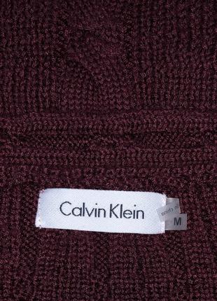 Шерстяное платье в длине миди calvin klein5 фото