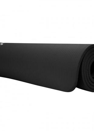 Коврик (мат) спортивный sportvida nbr 180 x 60 x 1 см для йоги и фитнеса sv-hk0166 black6 фото