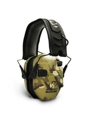 Навушники тактичні walker's razor slim electronic muff мультикам