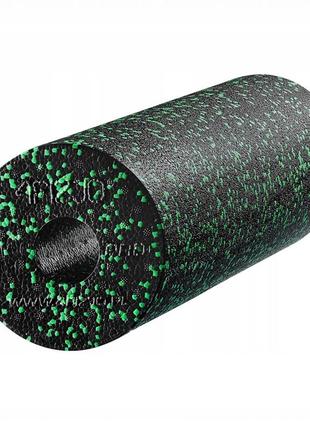 Масажний ролик 4fizjo epp pro+ 45 x 14.5 см (валик, ролер) гладкий 4fj0088 black/green