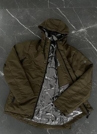 Куртка зимова columbia хакі чоловіча6 фото