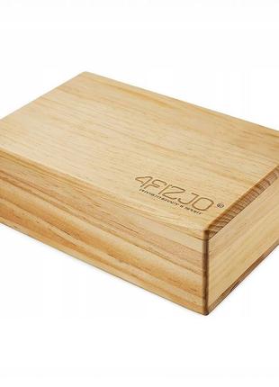 Блок для йоги 4fizjo деревянный 22 x 14.5 x 7.2 см 4fj05133 фото