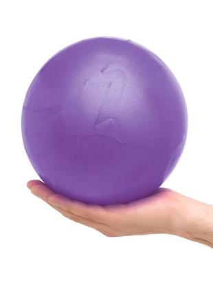 Мяч для пилатеса, йоги, реабилитации cornix minigymball 22 см xr-0225 purple2 фото