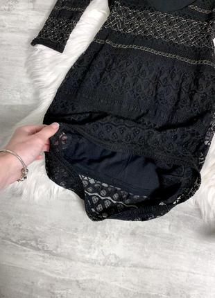 Силуетное мереживне плаття з люрексом з відкритою спиною. облягаюча сукня7 фото