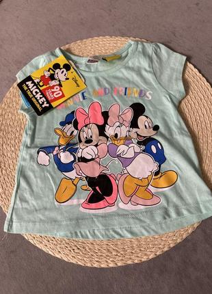 Lc waikiki  котонова тонесенька футболка disney minnie mouse