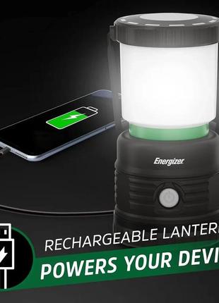 Аккумуляторный светодиодный фонарь для кемпинга energizer x10006 фото