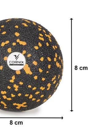 Масажний м'яч cornix epp ball 8 см xr-01293 фото