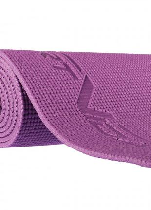 Коврик спортивный sportvida pvc 6 мм для йоги и фитнеса sv-hk0052 violet4 фото